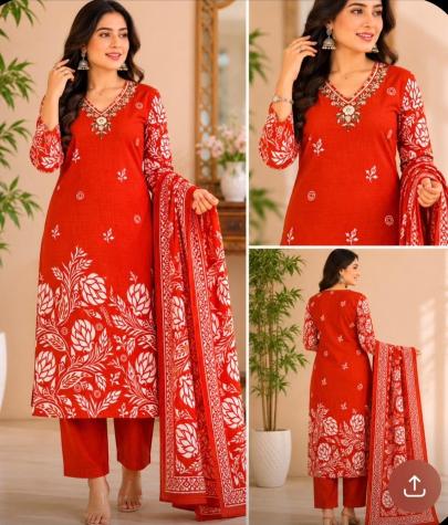 Janni 3pcs wholesale kurtis in vada
